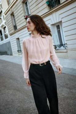 ZARA 자라 벨트 믹스 점프수트 블랙 4387 242 800