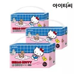 [와이드형/120매] 헬로키티 슈퍼드라이 애견패드 와이드형(40매)X3팩