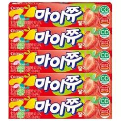 크라운 마이쮸 44g x 15개 딸기