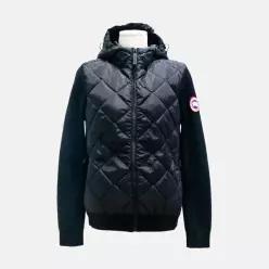 (캐나다구스) 퀼티드 니트 후드 패딩 재킷(6800L9061)