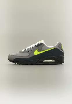 Nike 나이키 스포츠웨어 에어 맥스 90 AMD 유니섹스 - 운동화 검정/네온 노랑/연회색/연한 숯색/펄 그레이/