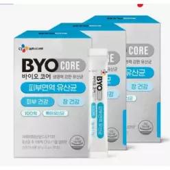 바이오코어 피부면역 유산균 100억 30포 x 3개(3개월분)