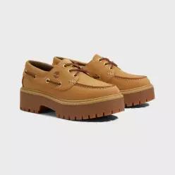 팀버랜드 TIMBERLAND 여성 스톤 스트릿 보트 슈즈 - 위트 A6AUS-231