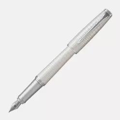 PARKER [파카] 어번 프리미엄 펄 메탈 치즐 CT 만년필 (F)