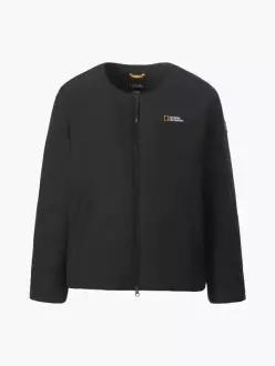 N264UDW920 헤론 U넥 경량 구스다운 점퍼 BLACK