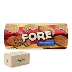 비파 폴 FORE 샌드위치 비스킷 코코아 크림맛 160g (1박스-24개) 수입과자