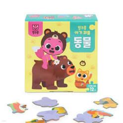 핑크퐁 아기 퍼즐 : 동물 (박스퍼즐)