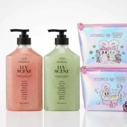 럽센트 생화향 스크럽 워시 500ml 단품/기획(+에스더버니 파우치 증정)