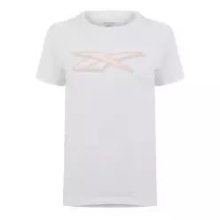 Reebok 리복 칼라넥 긴소매 정핏 스웨트셔츠 - 화이트 7745469