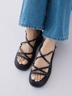 멀티스트랩 플랫폼 샌들 (5.5cm) HPWWNFS602