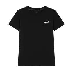PUMA 에센셜 스몰 로고 여성 반팔티 블랙 586961-01