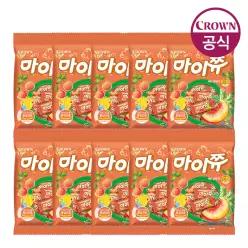 크라운 마이쮸 써니피치 100gx10개
