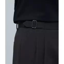 무신사 스탠다드 MUSINSA STANDARD 사이드 어드저스트 투 턱 와이드 슬랙스 [다
