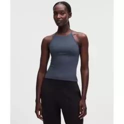 LULULEMON 플로우 Y 하이넥 탱크탑 *라이트 서포트, B C컵 DDND 7271945 LW1GRKS-076950