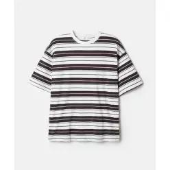 SPAO 내추럴코튼 멀티 스트라이프 반팔티 SPRSG25C04
