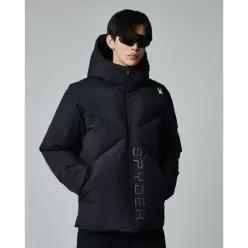 SPYDER 블랙 X라인 볼륨 다운 자켓 SPIWCNDJ307U-BLK LE1222561709 - -