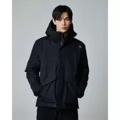 SPYDER 블랙 테크니컬 3L 구스 다운 자켓 SPIWCNDJ305U-BLK LE1222561589 -