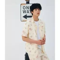 SPAO 리락쿠마 쿠마들의 느긋한 반팔 파자마YELLOW SPPPG25U09