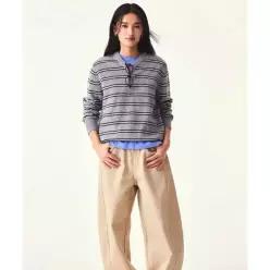 SPAO 여성 벌룬 와이드 코튼 팬츠 SPTCG23G02