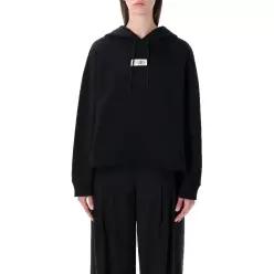 MM6메종마르지엘라 태그 캥거루 포켓 드로스트링 후드 티셔츠 S52GU0235M25025 90