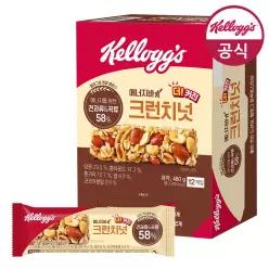 에너지바 크런치넛 40g x 12개