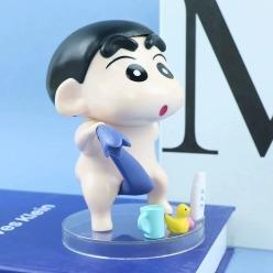짱구 피규어 11cm에서 17cm 크기 크레용신짱 상점 카페 사무실 차량 장식 인테리어