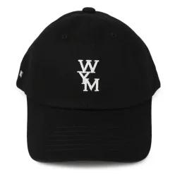 [롯데백화점]우영미 블랙 로고 볼캡 W261CA51-661B