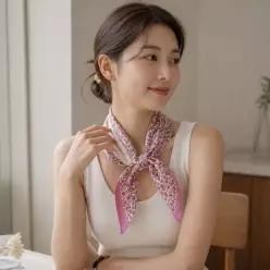 여성 남성 쁘띠 스카프 면 소재 간절기 머플러 봄 가을 겨울 목도리 선물 선물스카프