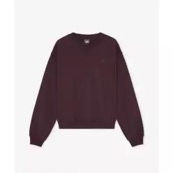 뉴발란스 NEW BALANCE NBNCG4V812 WOMEN 프리미엄 에센셜 스몰로고 맨투맨 (BURGUNDY)NBNCG4V812_29 171757