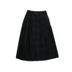 미디 스커트 23F1WG008NQ458SD017 DK NAVY DOM