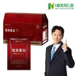 [4+1][네이처드림] 발효홍삼 플러스 50ml 30포 1박스 /홍삼선물세트 명절선물 부모님선물