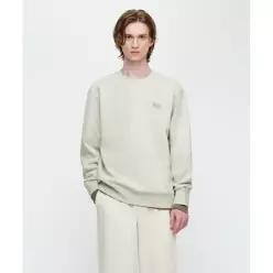 마떼 프랑소와 저버 SMALL CLASSIC LOGO EMBROIDERY SWEATSHIRT oatmeal 6876044 MFG46FSW201OTM