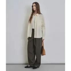 커스텀어클락 우먼 COSTUMEOCLOCK WOMAN 코튼라이크 세미 벌룬 원턱 슬랙스 3 COLOR COWPT003 3729918