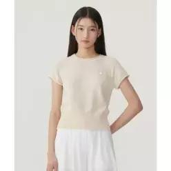 커버낫 우먼 COVERNAT 부클 래글런 하프 니트 Ivory CO2502KT83IV 1157167