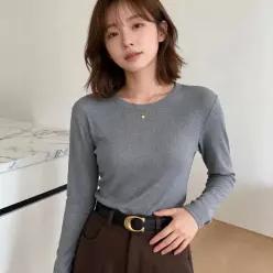 [하프클럽/]라운드넥 티셔츠 반팔 면티 데일리웨어 이너웨어 라운드티셔츠