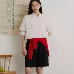 [백화점 정품] 빈폴 25SS [SS26]울혼방 반바지 - 블랙 BF6425C345