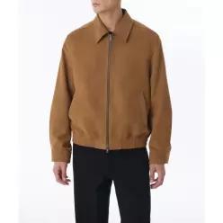 무신사스탠다드 MUSINSA STANDARD 신세틱 스웨이드 미니멀 블루종 재킷 [데저트 브라운]MMDLJ3Z01-DT 12230