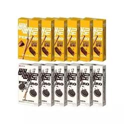 [롯데웰푸드]누드 초코필드 빼빼로 45g 6개+화이트쿠키 빼빼로 37g 6개