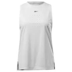 Reebok 리복 바이 피트니스 퍼포레이티드 탱크탑 여성용 - 트루 그레이 7745581