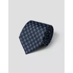 갤럭시 플로랄 도트믹스 올오버 타이 MADE IN ITALY 네이비 GA6781MM1R