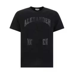 Alexander McQueen 로고 프린트 티셔츠 759442QTAAW TP427552966