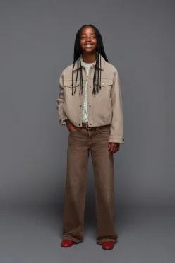 [국내매장] ZARA 여아 소프트 벌룬 재킷 - 샌드 8491/710/711 554389