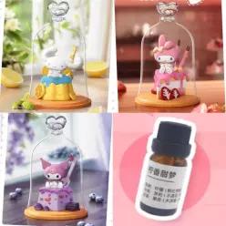 산리오 캐릭터 피규어 디퓨져 쿠로미 마이멜로디 시나모롤 실내 인테리어 책상 자취방 방향제