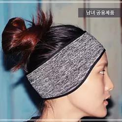 헤드타이 러닝 기모 스포츠 자전거 땀밴드 여성헤어밴드 땀흡수 남성헤어밴드 EWA2574612