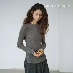 누캐시미어 26FW 멜팅울100 라운드 풀오버