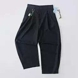 STP 벌룬 핀턱 슬랙스 (블랙) 7000041246 AN26SS0501