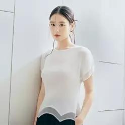 셀렙샵에디션 [최초가 69 900]X요이츠 26SS 플리츠 레이어드 블라우스