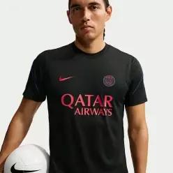 Nike 파리 생제르맹 스트라이크 남성 나이키 축구 드라이 핏 반팔 탑 II2279-010