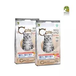 캐츠랑 고양이사료 전연령용 비타플러스 5kg 2개