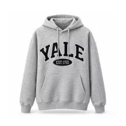 yale 투톤아치 후드티셔츠 S